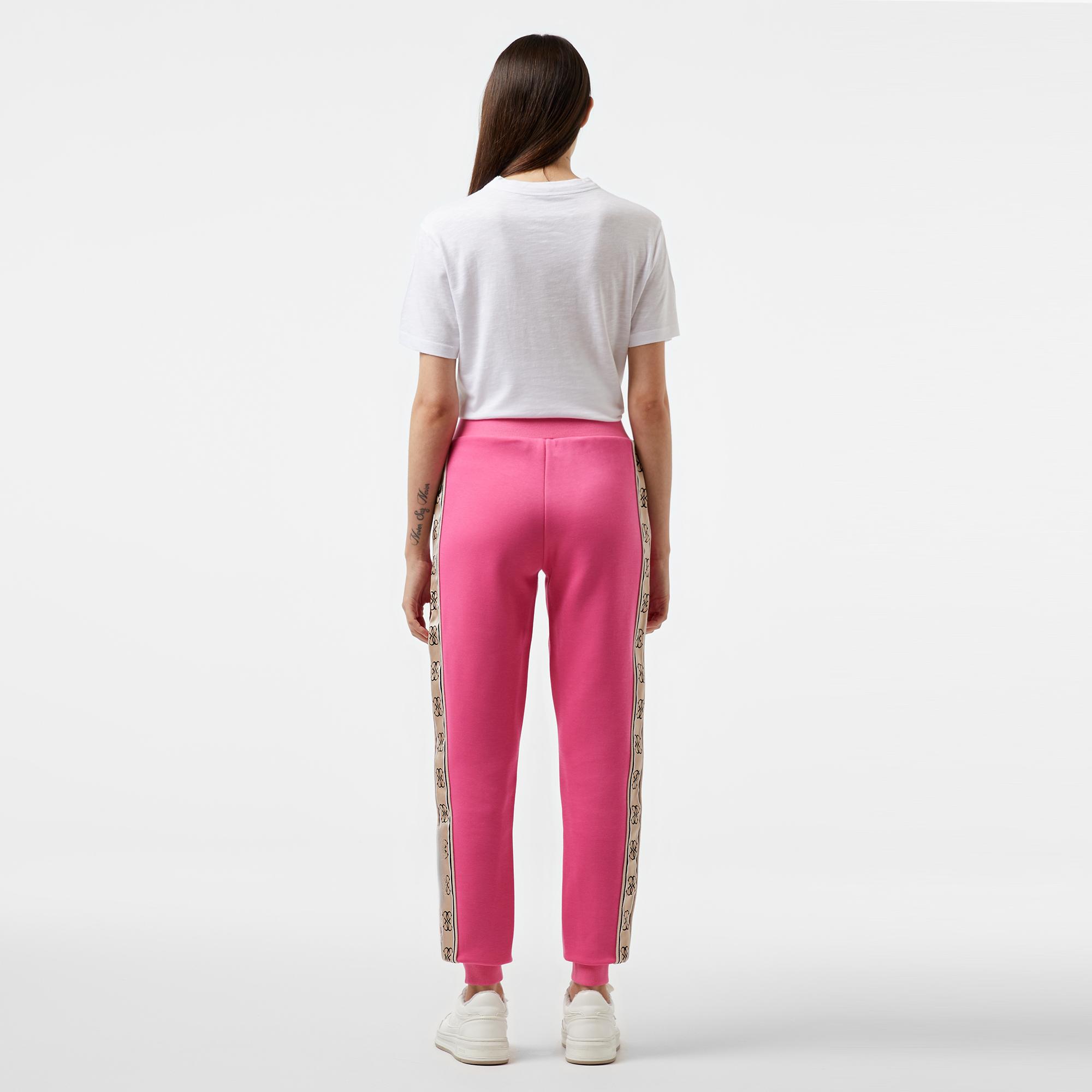 Guess Britney Jogger Punto Milano 300 Kadın Pembe Eşofman Altı