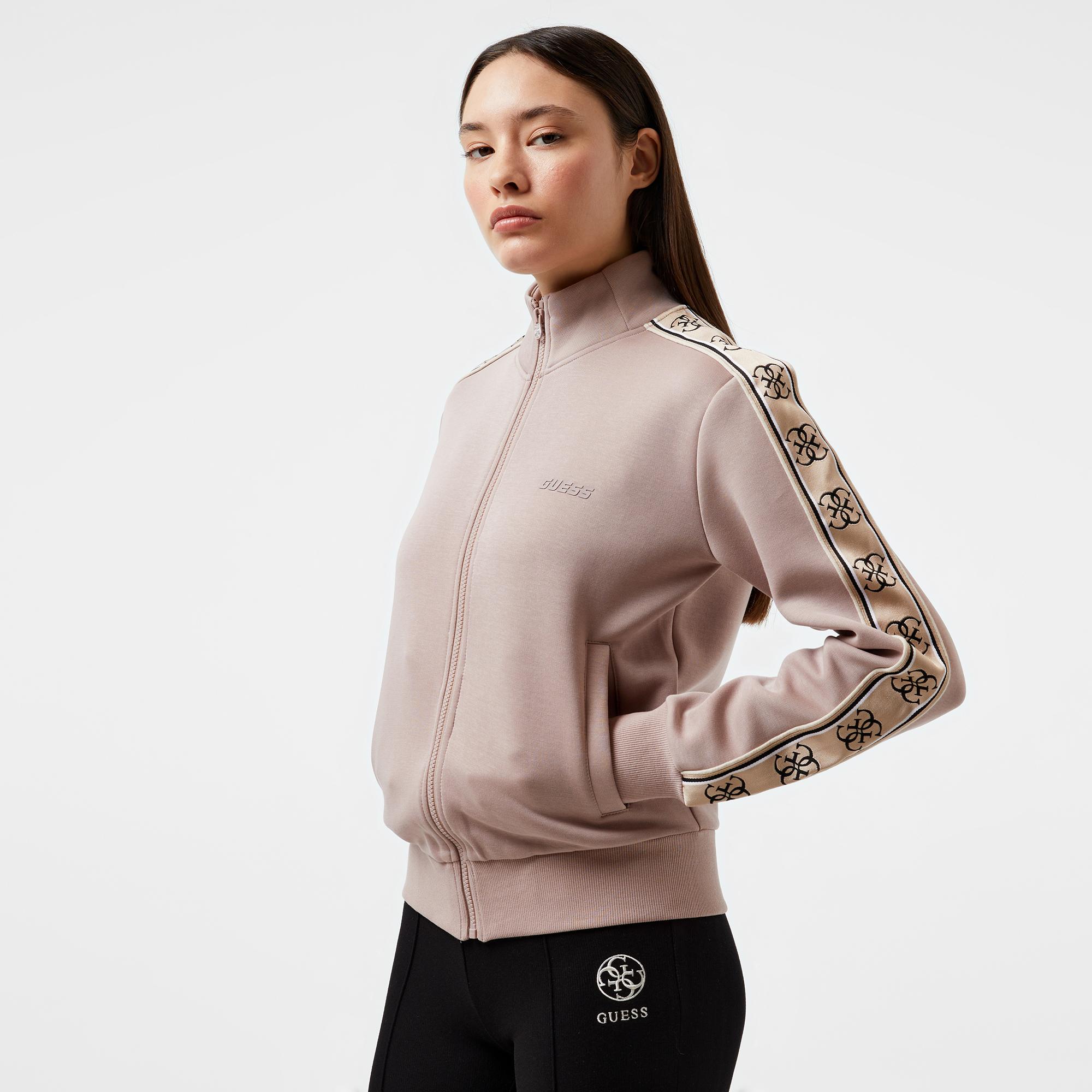 Guess Britney Kadın Pembe Sweatshirt