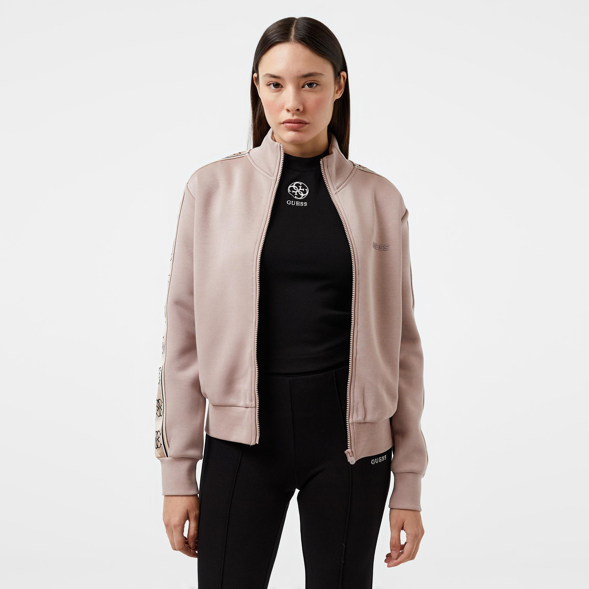 Guess Britney Kadın Pembe Sweatshirt