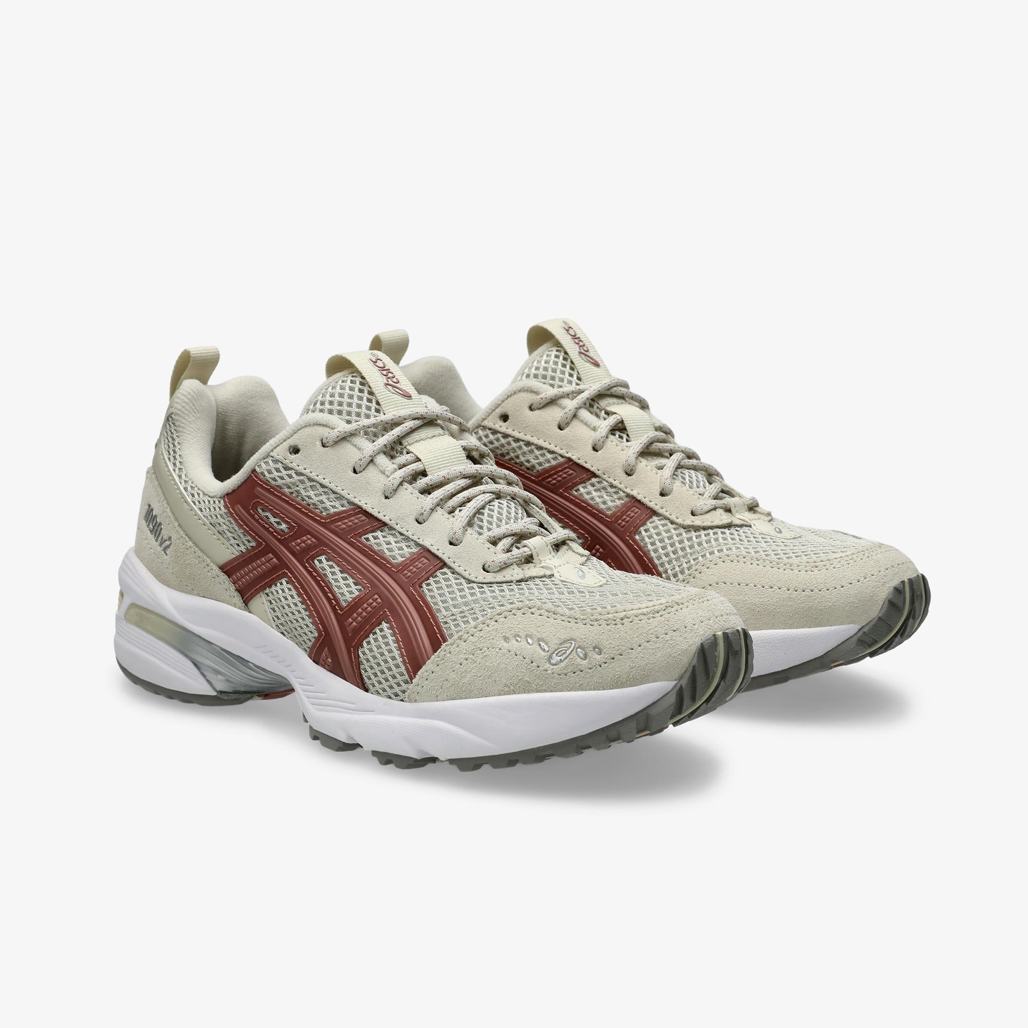 Asics Gel-1090V2 Kadın Bej Spor Ayakkabı