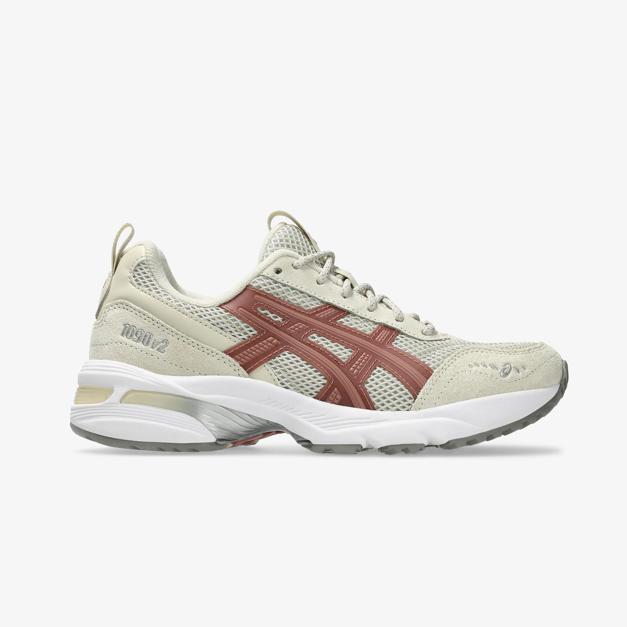 Asics Gel-1090V2 Kadın Bej Spor Ayakkabı