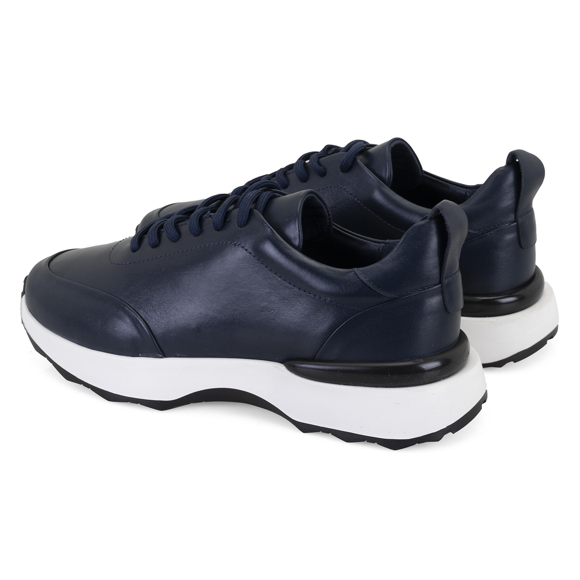 Bria Lacivert Erkek Deri Spor Ayakkabı