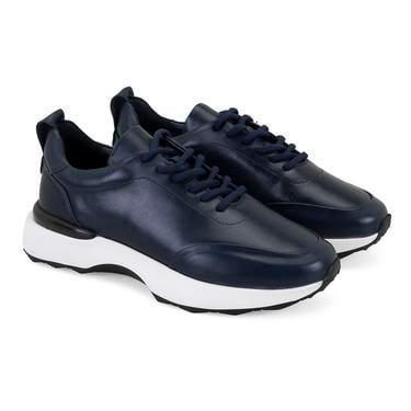  Bria Lacivert Erkek Deri Spor Ayakkabı