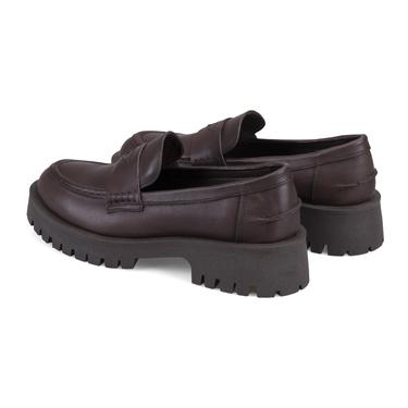  Kadın Kahve Deri Günlük Ayakkabı