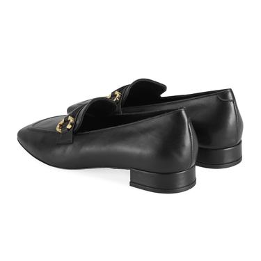  Kadın Siyah Deri Günlük Ayakkabı