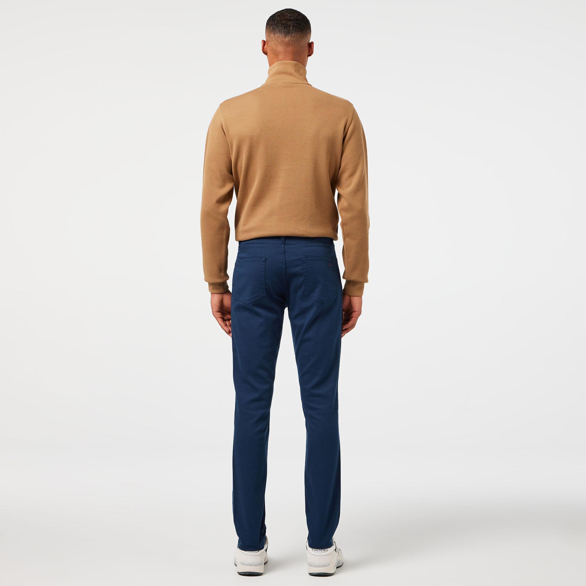 Erkek Regular Fit Casual Lacivert Pantolon