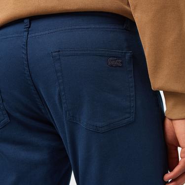  Lacoste Erkek Regular Fit Casual Lacivert Pantolon