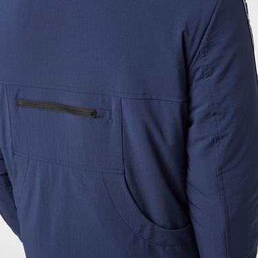  Erkek Relaxed Fit Hakim Yaka Lacivert Mont