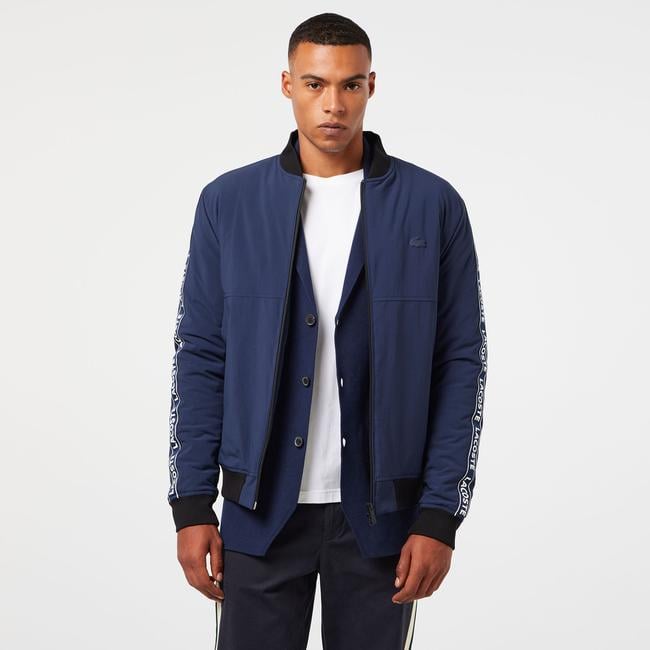  Erkek Relaxed Fit Hakim Yaka Lacivert Mont