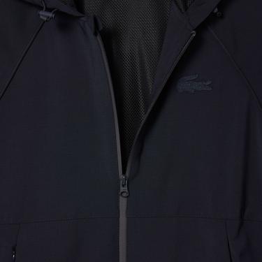  Kadın Relaxed Fit Kapüşonlu Lacivert Yağmurluk