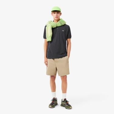  Erkek Classic Fit Gri Polo