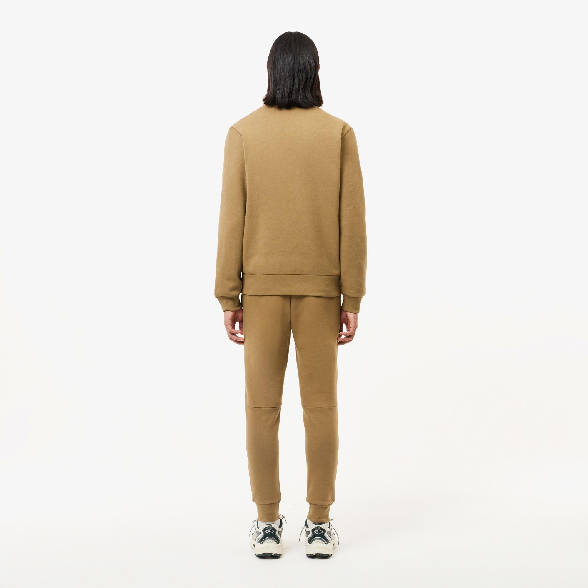 Lacoste Slim Fit Organik Pamuk Erkek Kahverengi Eşofman Altı