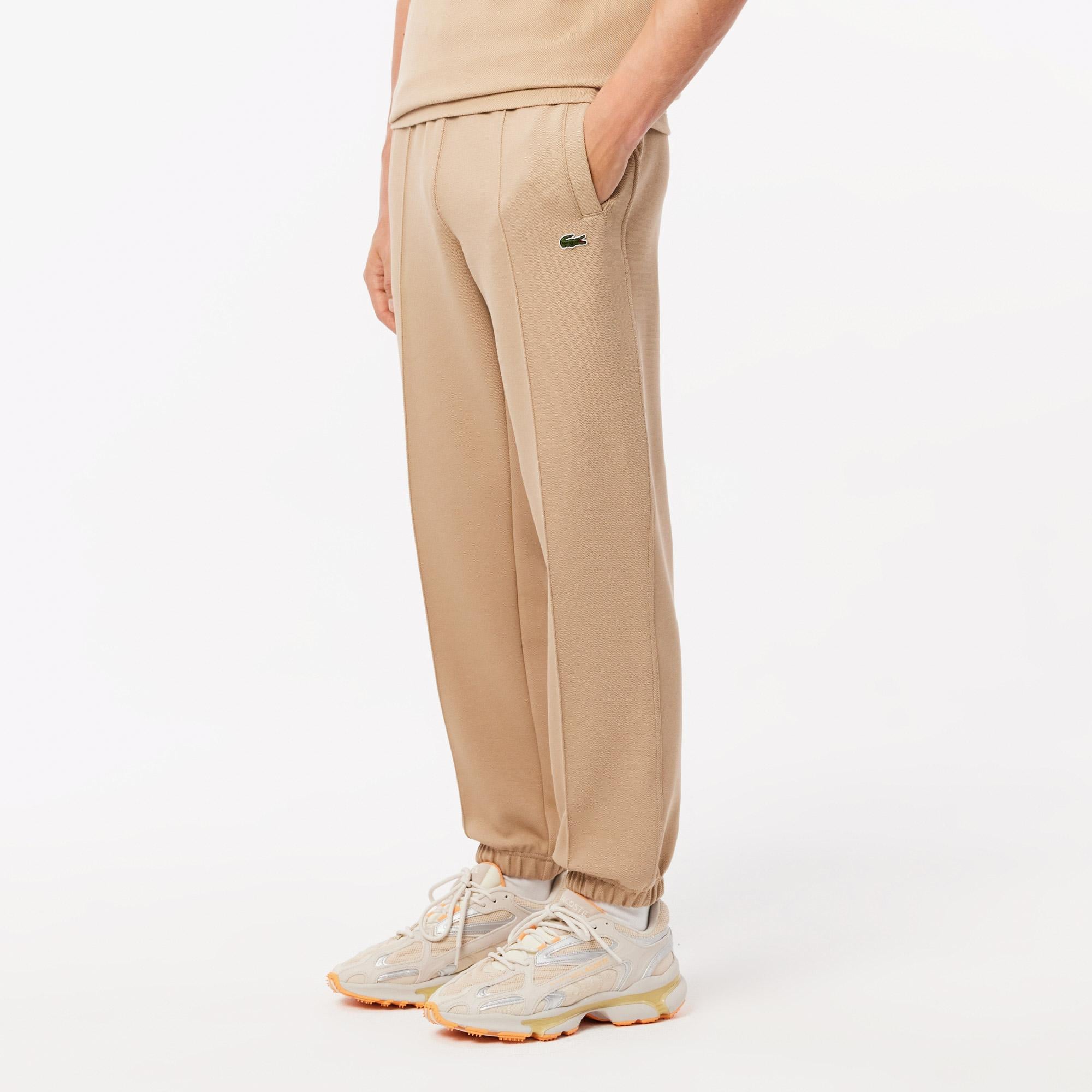 Erkek Regular Fit Bej Eşofman Altı