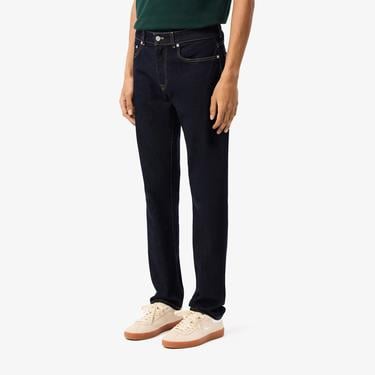  Lacoste Erkek Slim Fit Koyu Mavi Jean Pantolon