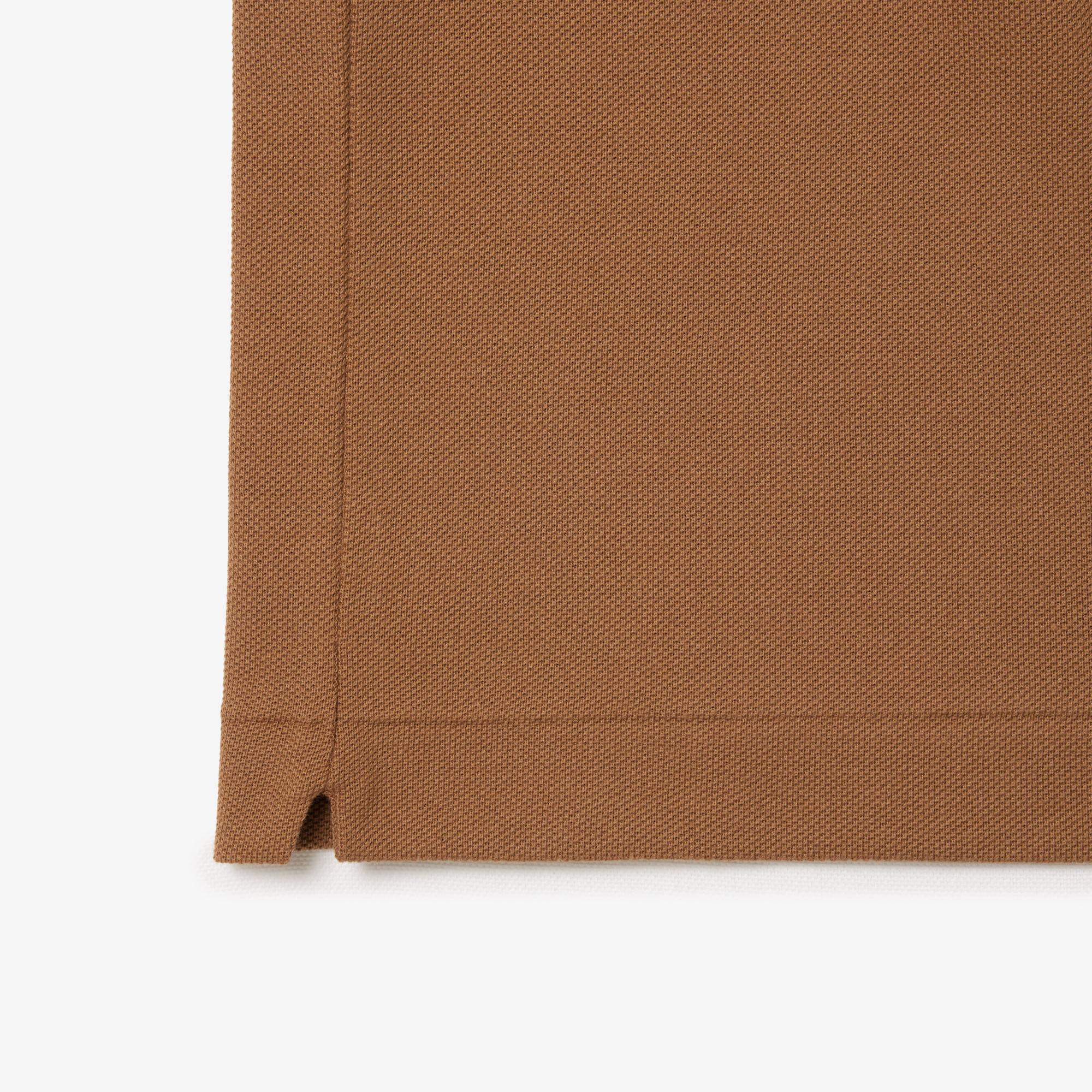 L.12.12 Erkek Classic Fit Kahverengi Polo