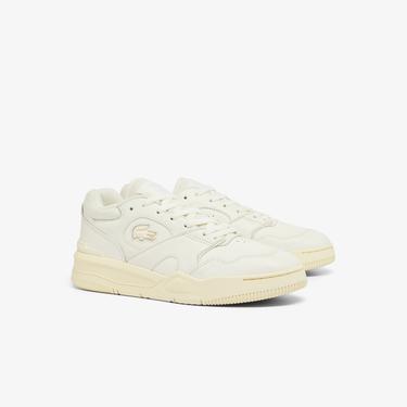  Lacoste Lineshot Erkek Krem Sneaker
