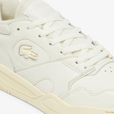  Lacoste Lineshot Erkek Krem Sneaker