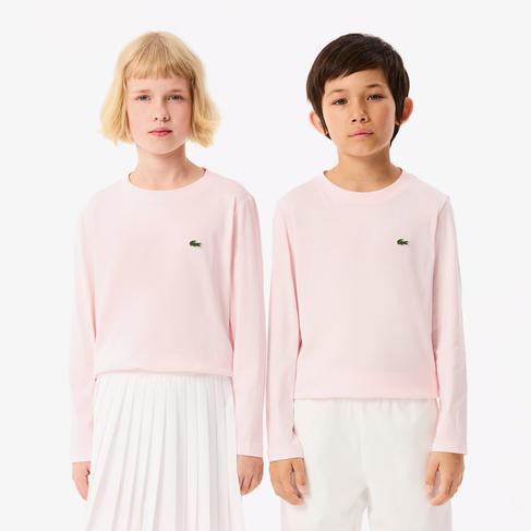  Lacoste Classic Çocuk Pembe T-Shirt