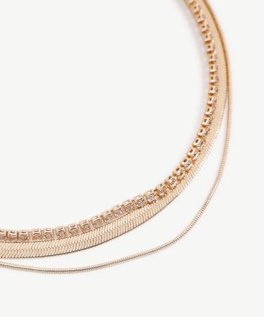  Çoklu Sıralı Zincir Kolye