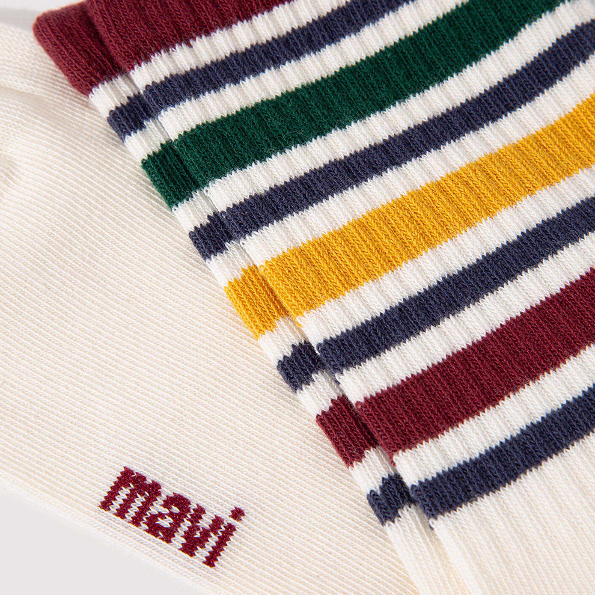 Mavi Ekru Soket Çorap 1910953-33004