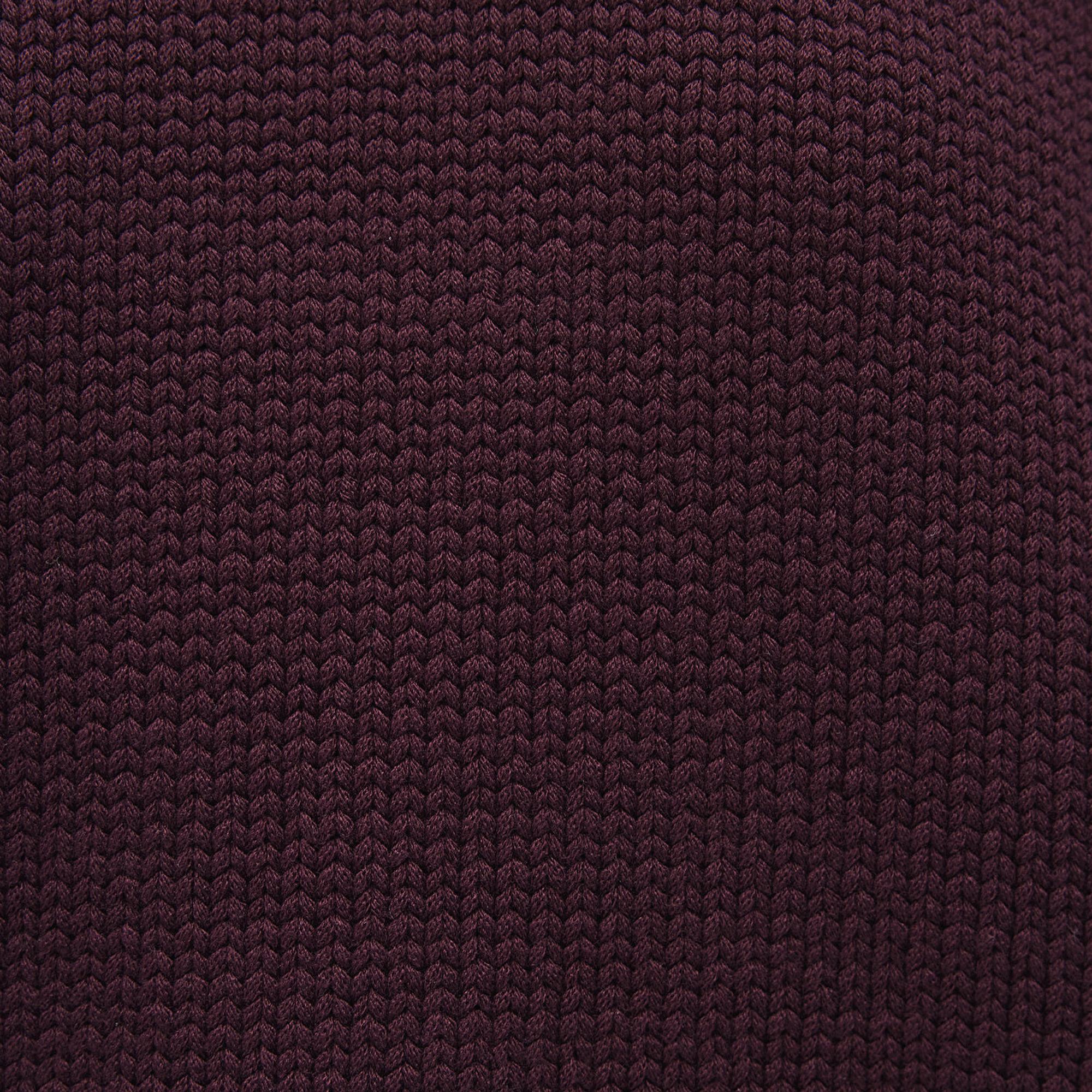 Mavi Bisiklet Yaka Bordo Kazak Oversize / Geniş Kesim 1710516-70434