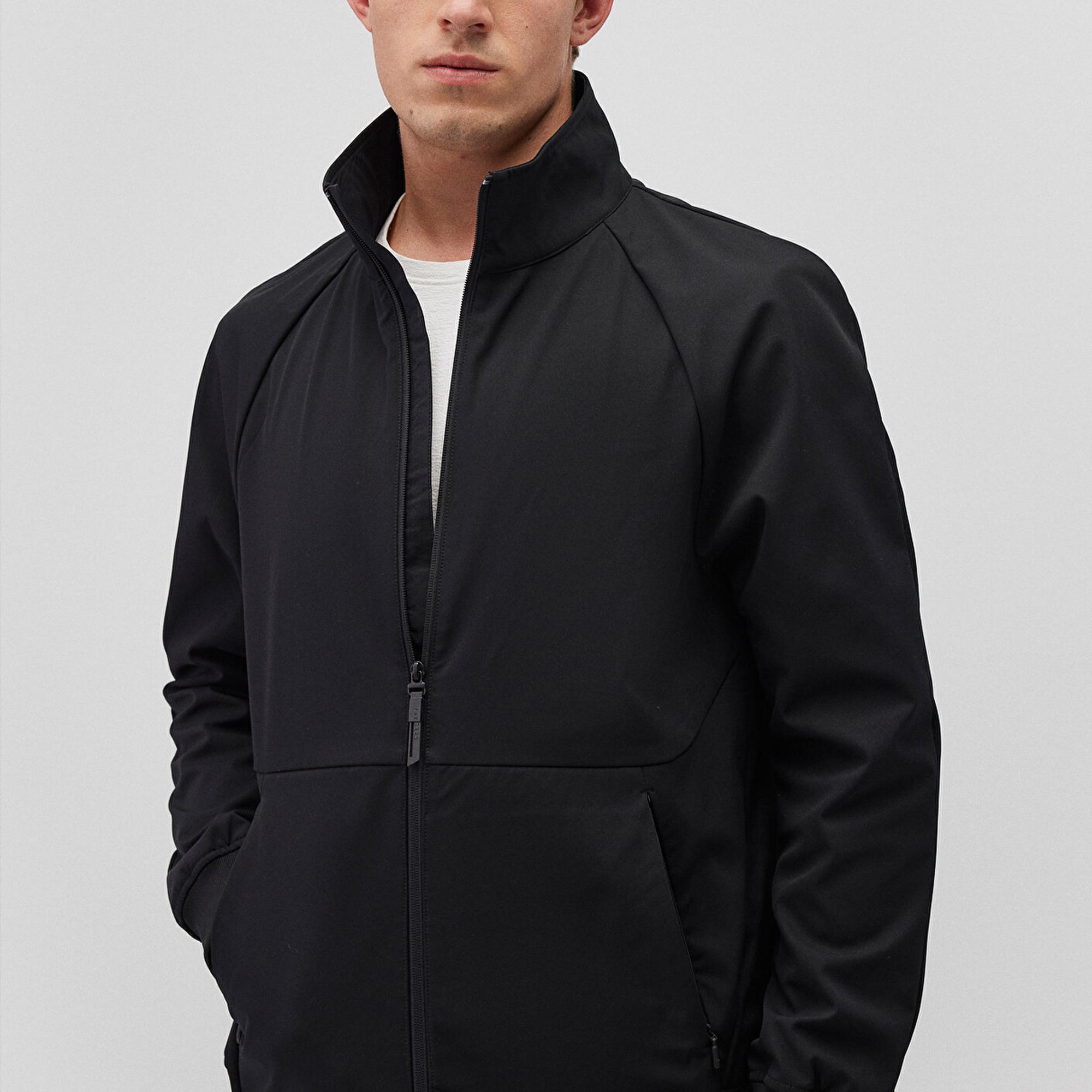 Mavi Dik Yaka Siyah Ceket Regular Fit / Normal Kesim 0110361-900