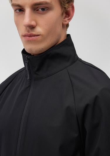  Mavi Dik Yaka Siyah Ceket Regular Fit / Normal Kesim 0110361-900