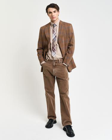  GANT Erkek Bej Regular Fit Düğmeli Yaka Gömlek