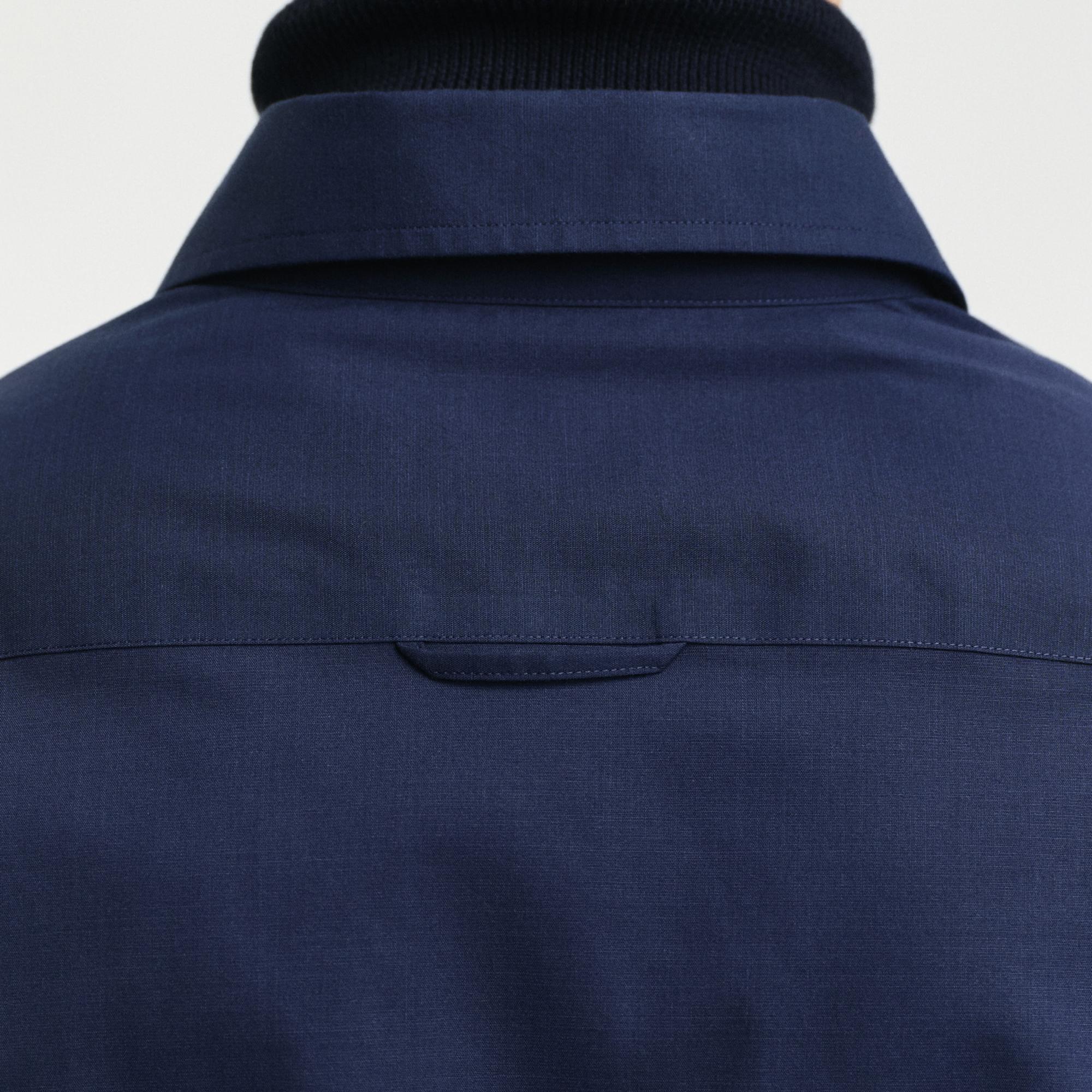 GANT Erkek Lacivert Slim Fit Gömlek