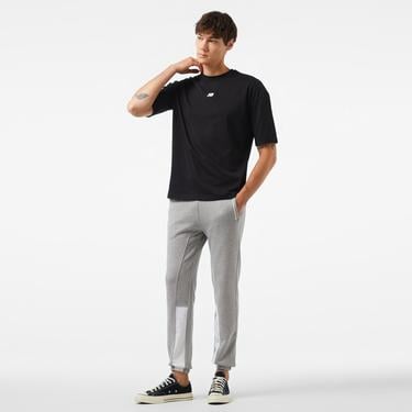  New Balance UNT3417 Lifestyle Unisex Siyah T-Shirt