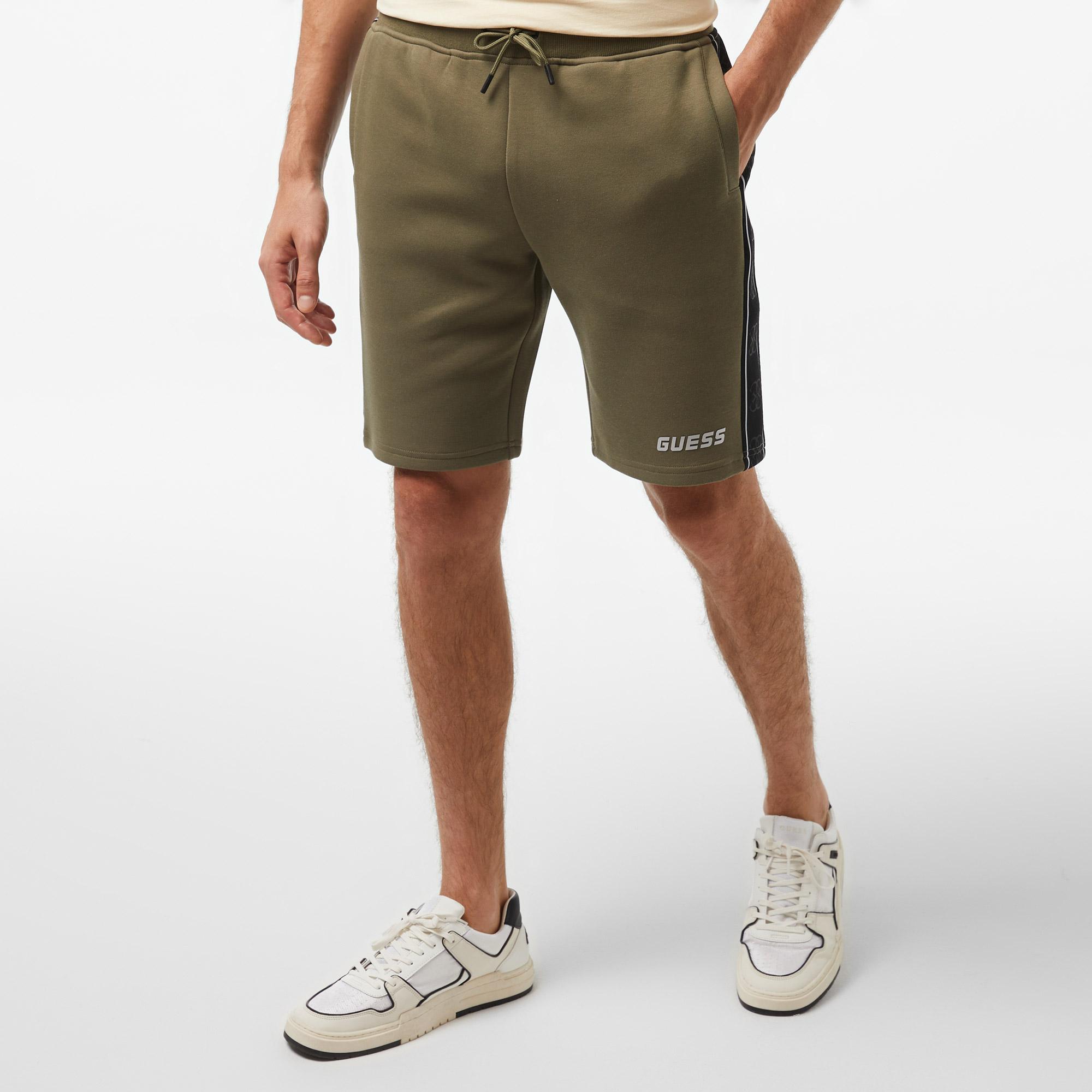 Guess Mickey Punto Milano 300 Erkek Haki Şort