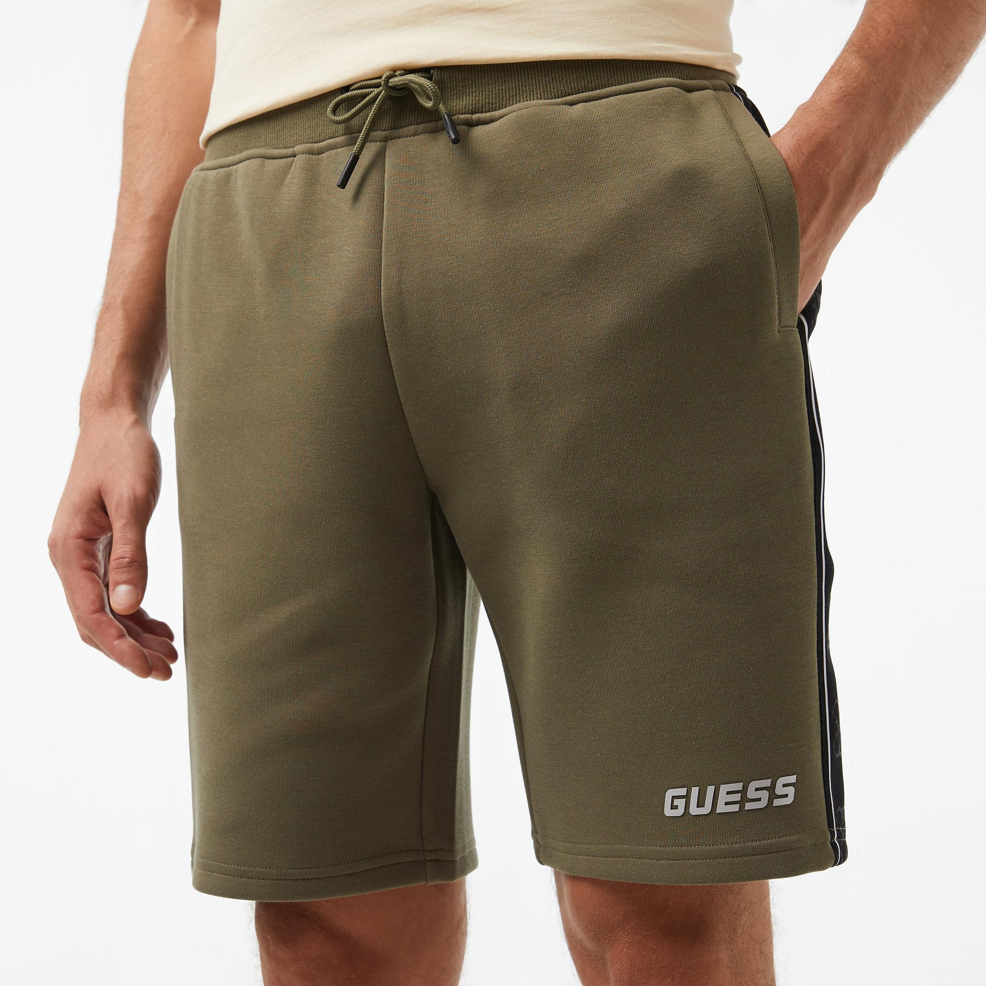 Guess Mickey Punto Milano 300 Erkek Haki Şort