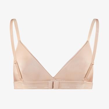  Guess Jane Soft Triangle Shiny Microfiber 130 Kadın Kahverengi Sütyen