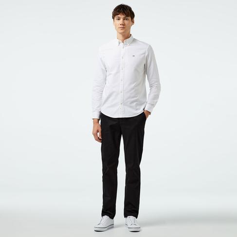  Tommy Hilfiger Chino Denton 1985 Pima Erkek Siyah Chino Pantolon