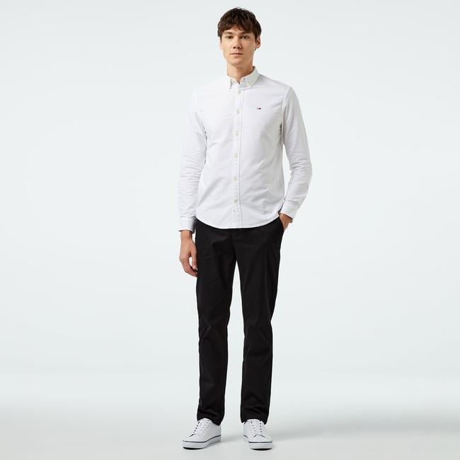  Tommy Hilfiger Chino Denton 1985 Pima Erkek Siyah Chino Pantolon