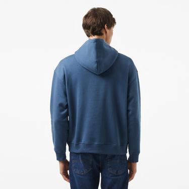  Tommy Hilfiger Monotype Applique Erkek Mavi Hoodie