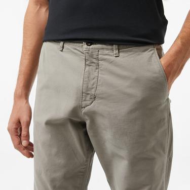 Tommy Hilfiger Harlem Gabardine Gmd Erkek Gri Chino Pantolon