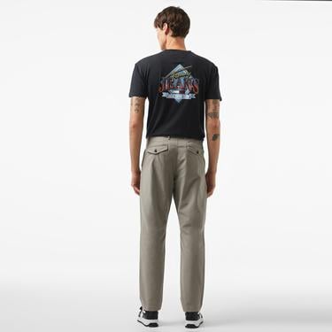 Tommy Hilfiger Harlem Gabardine Gmd Erkek Gri Chino Pantolon