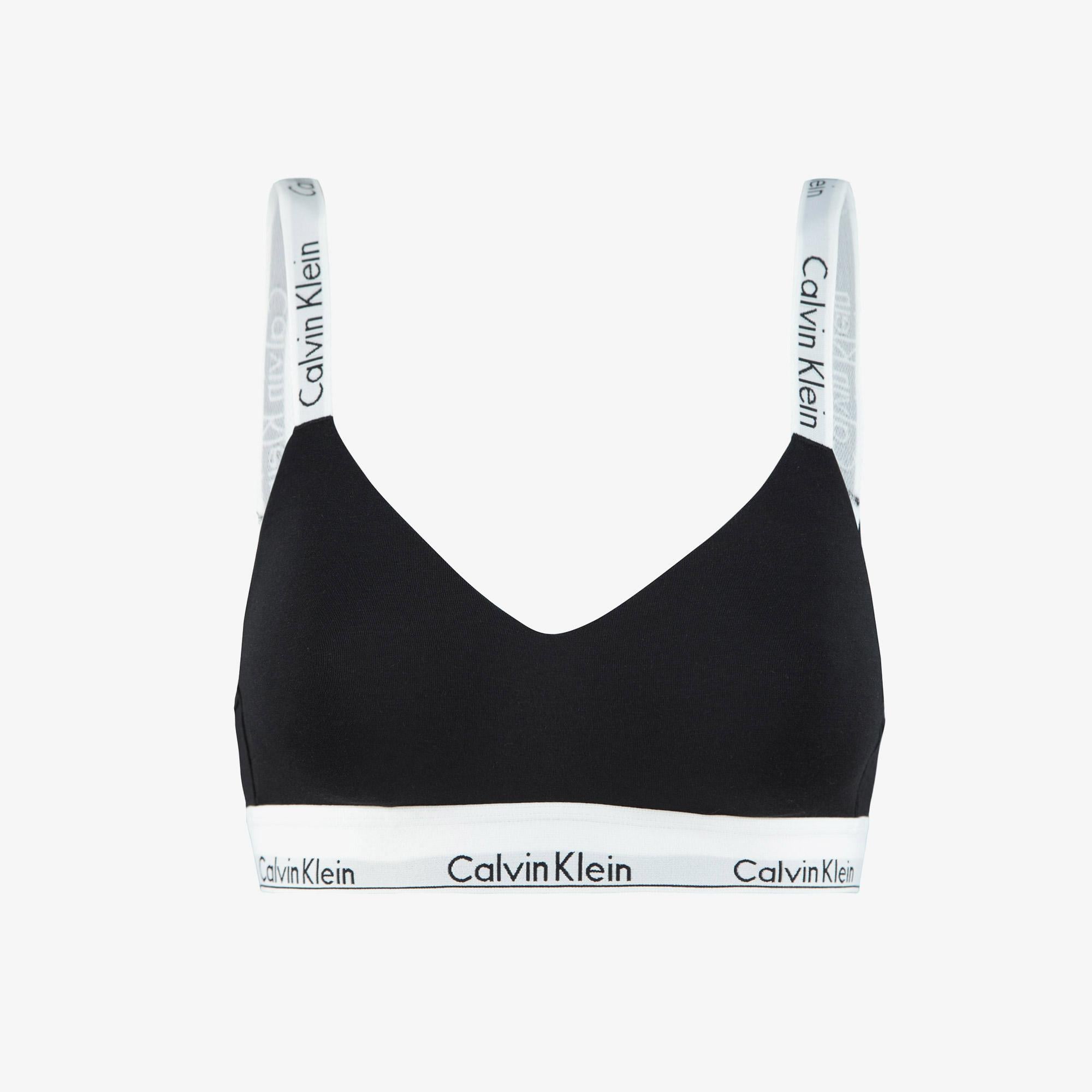 Calvin Klein Lined Kadın Siyah Bra