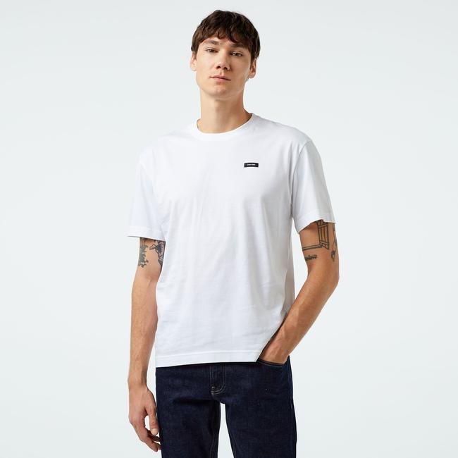 Calvin Klein Cotton Comfort Erkek Beyaz T-Shirt