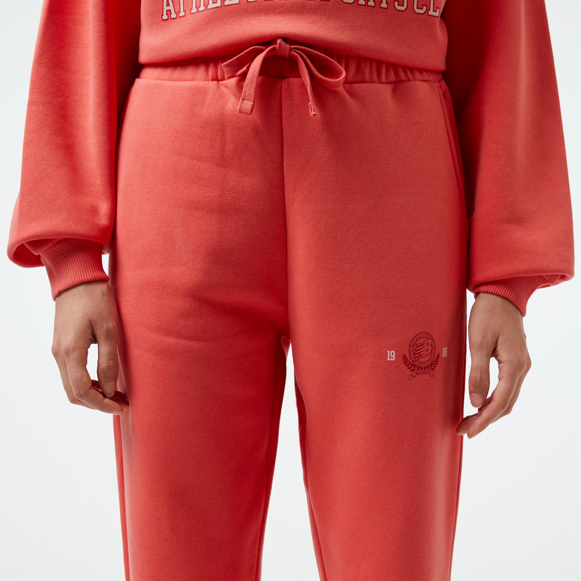 New Balance WNP3404 Lifestyle Kadın Bordo Eşofman Altı