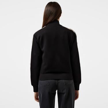  Guess Britney Full Zip Punto Milano 300 Kadın Siyah Sweatshirt