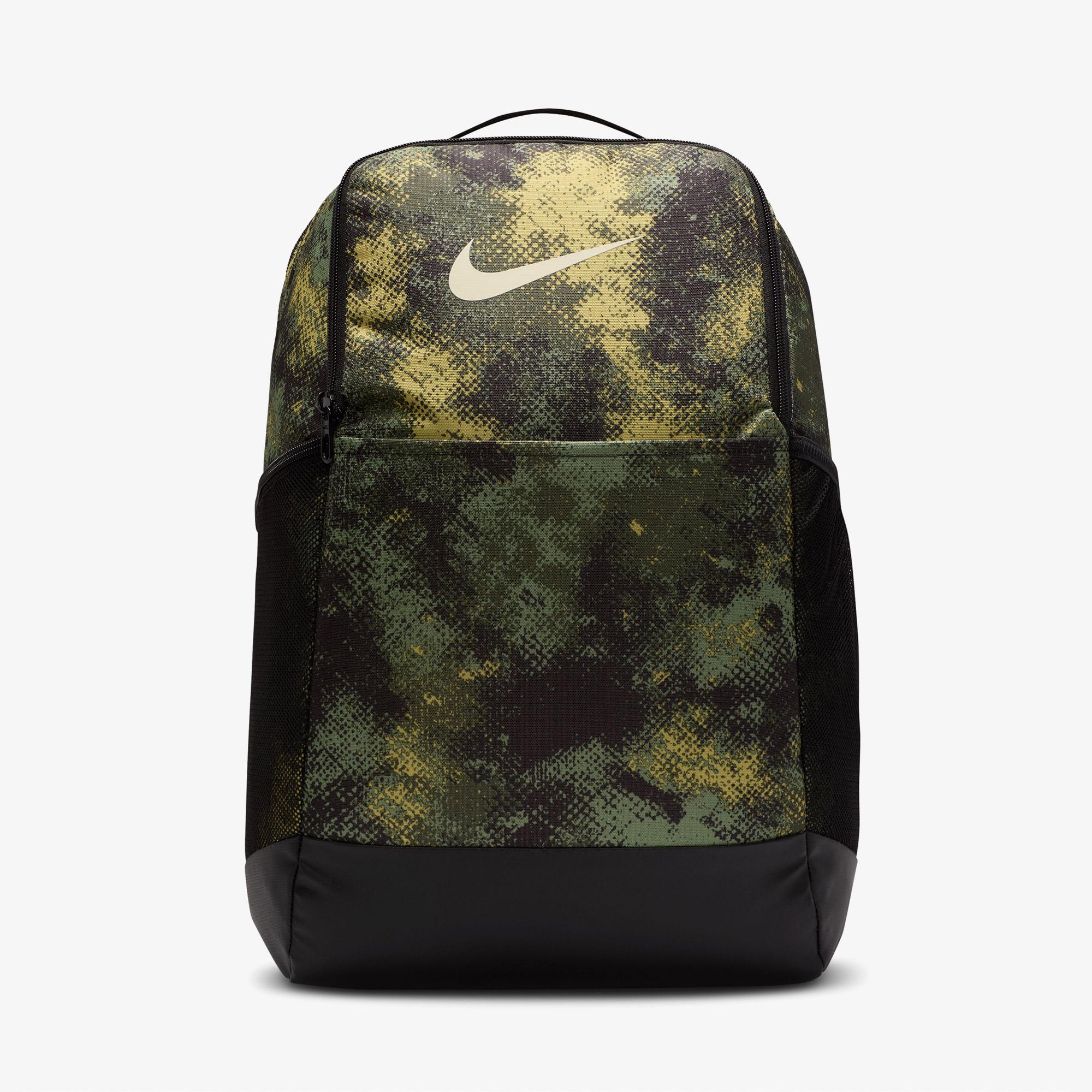 Nike Brasilia 9.5 Camo Unisex Yeşil Sırt Çantası