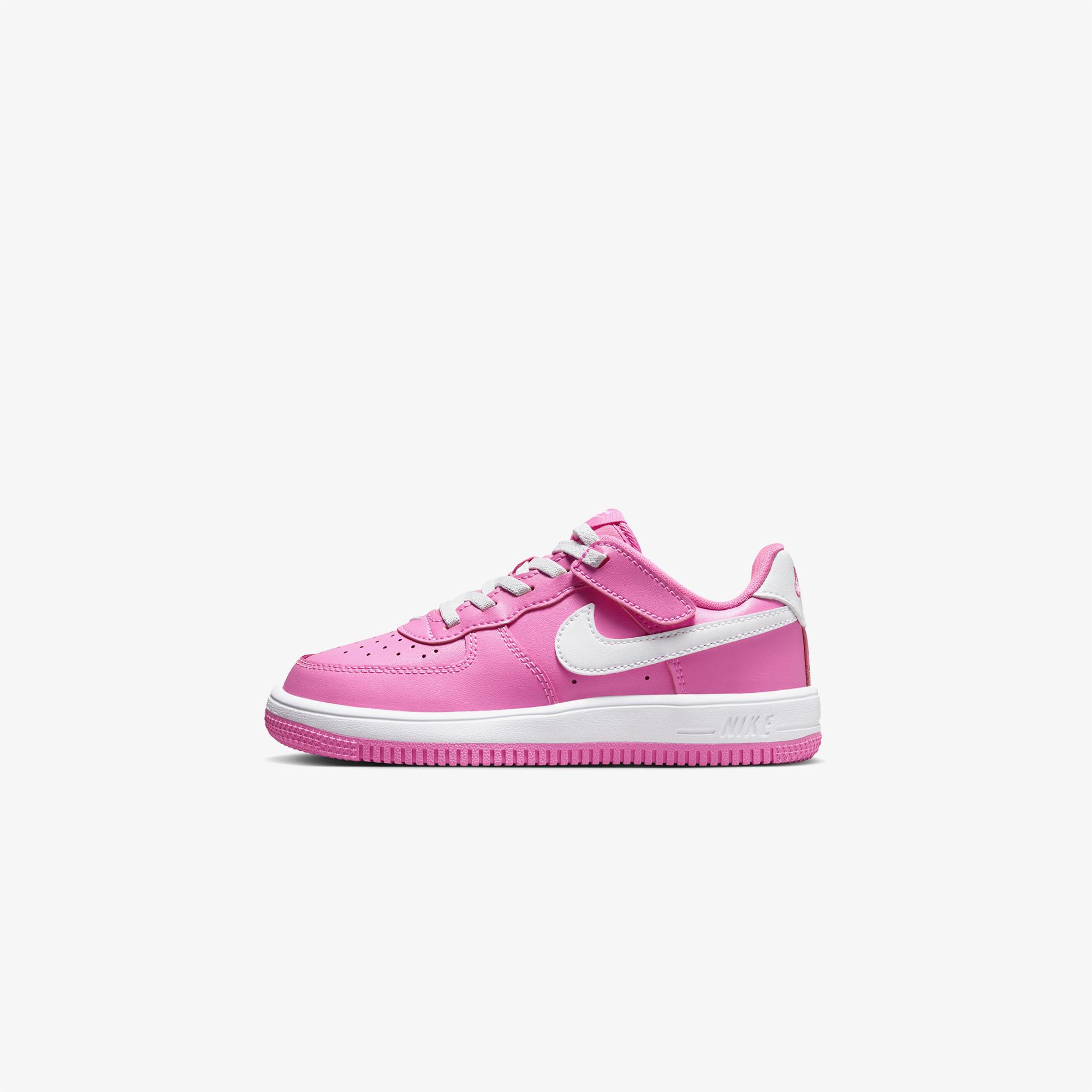 Nike Force 1 Low EasyOn Çocuk Pembe Spor Ayakkabı