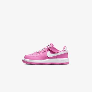  Nike Force 1 Low EasyOn Çocuk Pembe Spor Ayakkabı