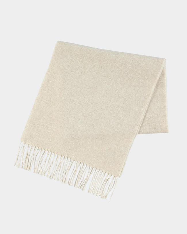  GANT Unisex Krem Atkı