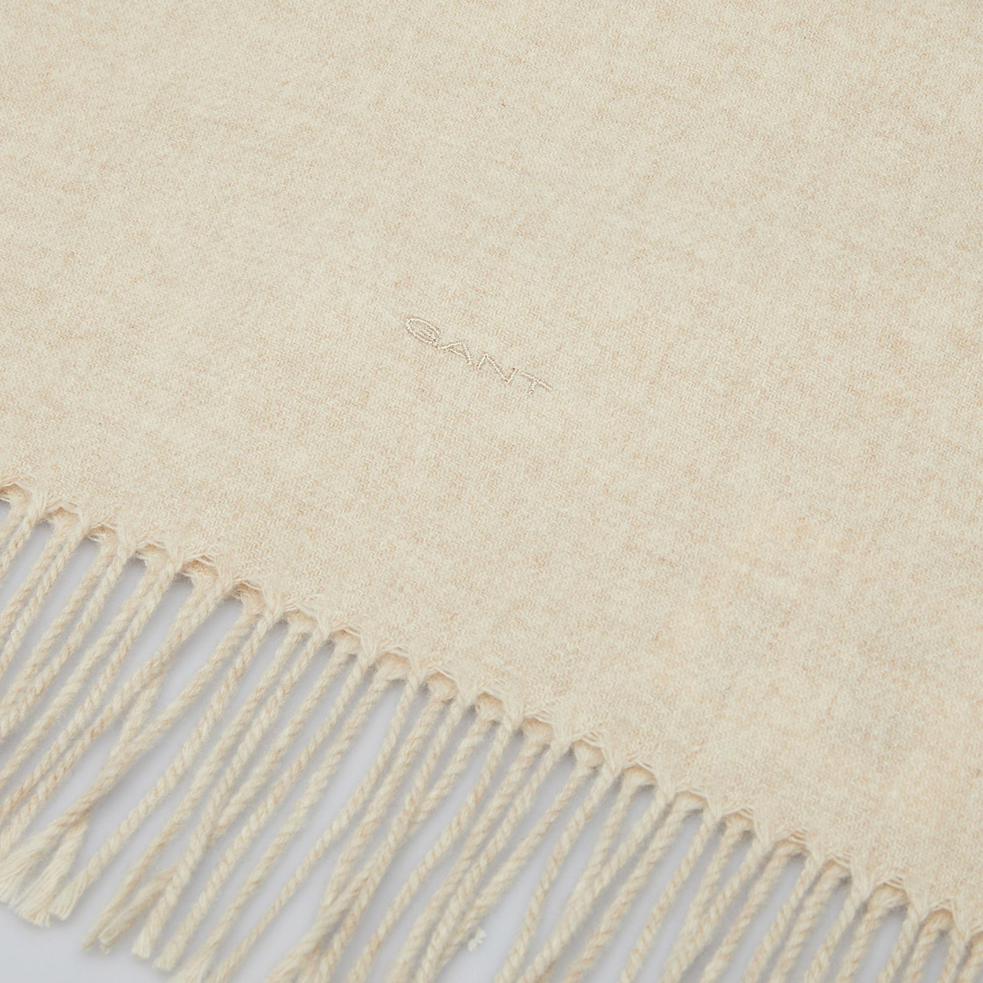 GANT Unisex Krem Atkı