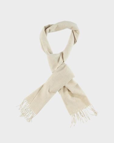  GANT Unisex Krem Atkı