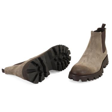  Everet Vizon Erkek Lastikli Deri Chelsea Bot