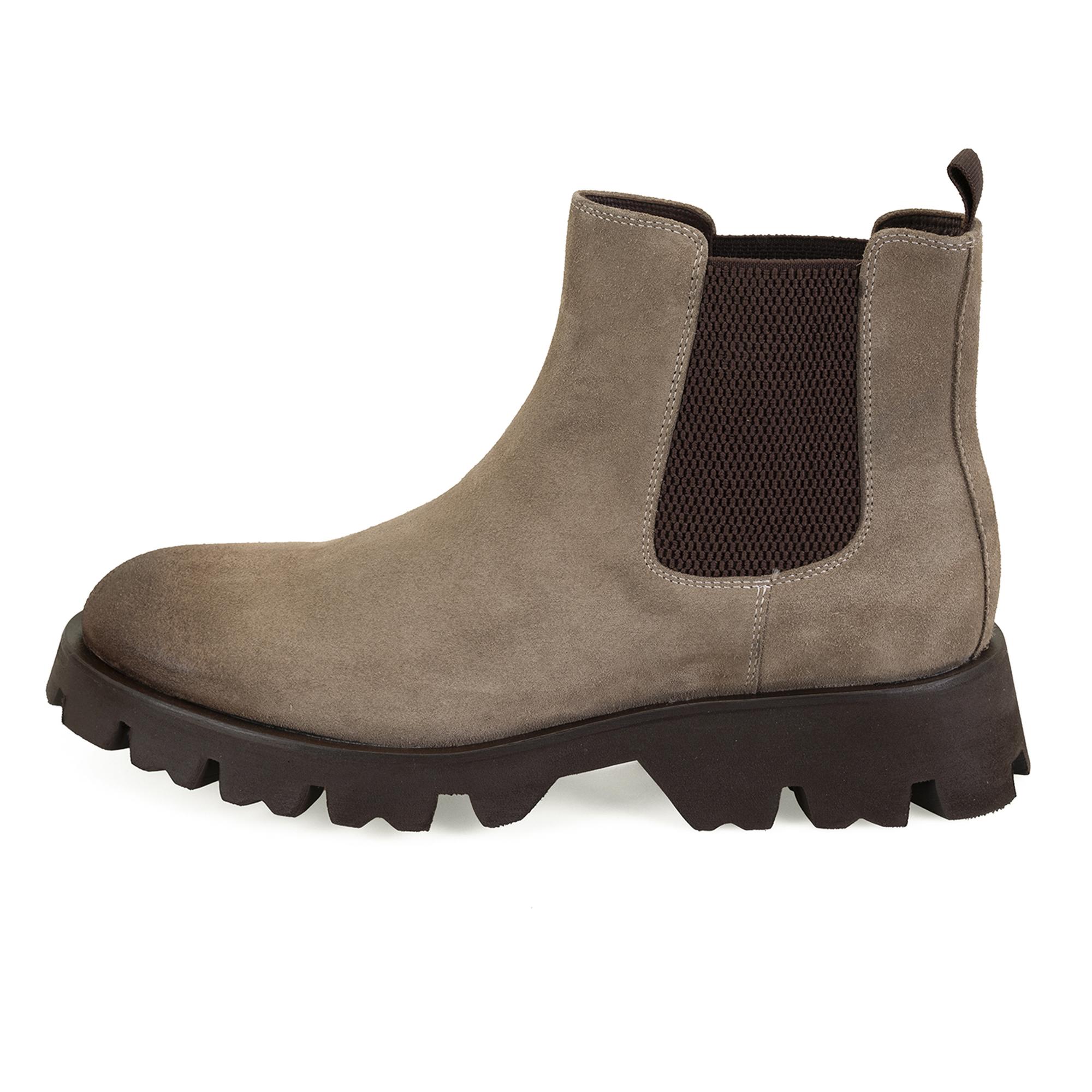 Everet Vizon Erkek Lastikli Deri Chelsea Bot